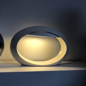 Lampe - Tischleuchte Gloria Ellipsis weiß