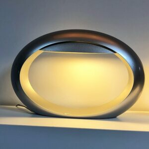 Lampe - Tischleuchte Gloria Ellipsis silber