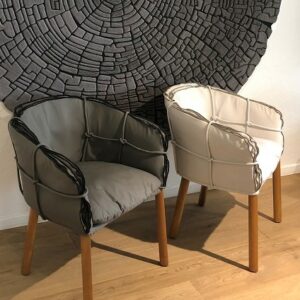 Chaise Parchment